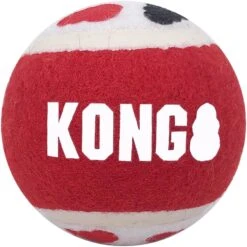 KONG Signature Balls Dog Toy, Large, 3 Count