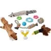 Frisco Forest Friends Plush, Rope & TPR Variety Pack Dog Toy -Blue Buffalo Shop 843534 MAIN. AC SS1800 V1693411076