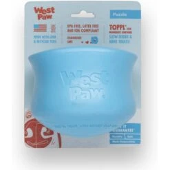 West Paw Toppl Dog Toy, X-Large, 4.75-in -Blue Buffalo Shop 848006 PT2. AC SS1800 V1683905951