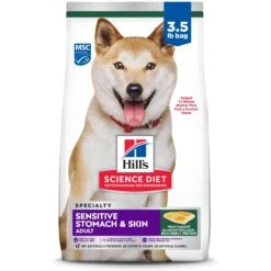 Hill's Science Diet Adult Sensitive Stomach & Skin Pollock Meal, Barley & Insect Meal Recipe Dry Dog Food