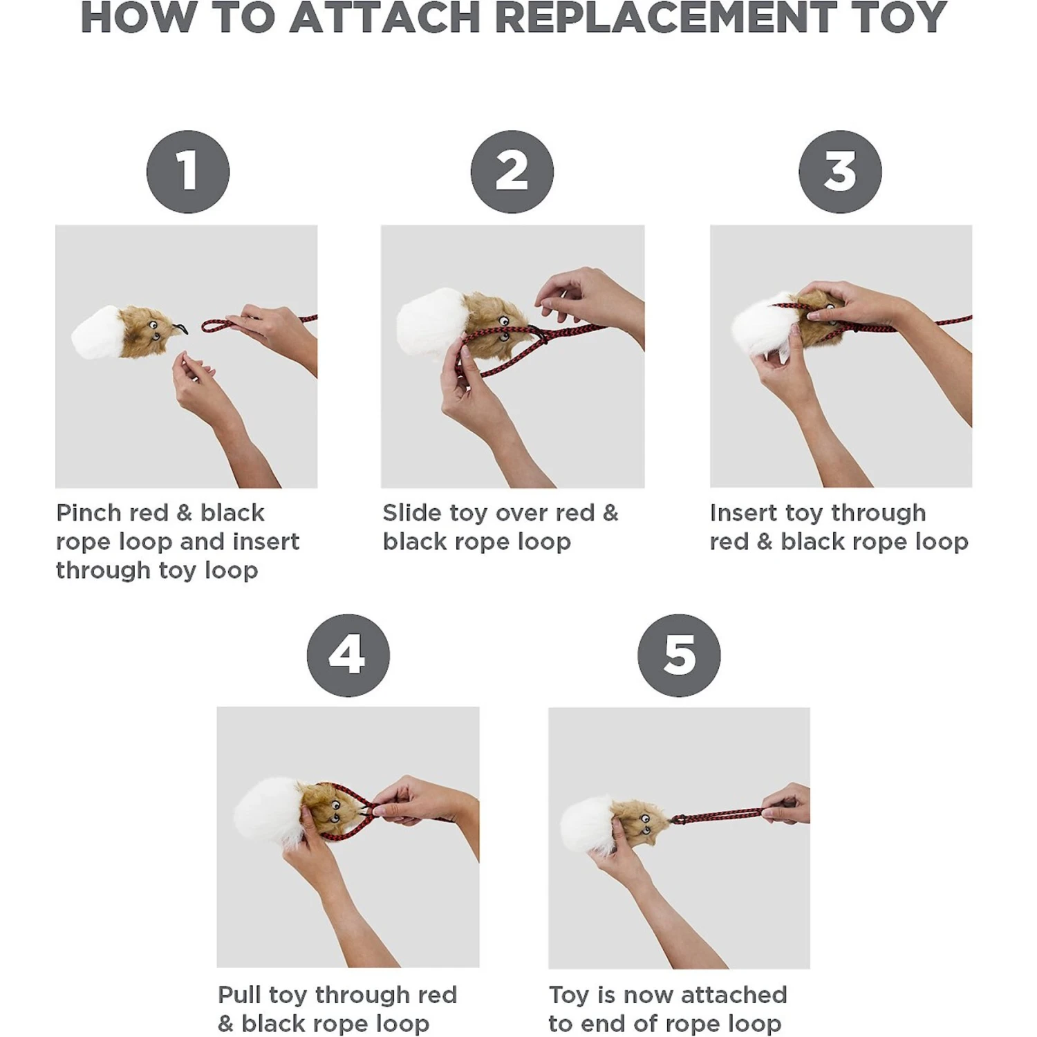 Outward Hound Tail Teaser With Refill Dog & Cat Teaser Toy 7 Outward Hound Tail Teaser With Refill Dog & Cat Teaser Toy - Image 5