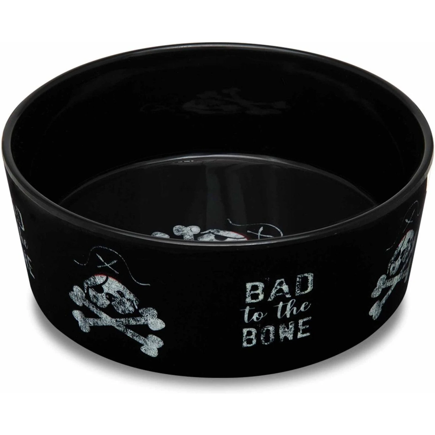 Loving Pets Dolce Bad To The Bone Dog Bowl 3 Loving Pets Dolce Bad To The Bone Dog Bowl