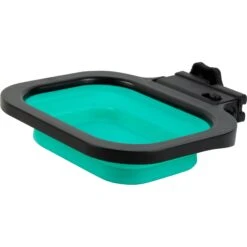 Pounce + Fetch Cage Collapsible Foldable Bowl, Teal, 16-oz -Blue Buffalo Shop 883342 PT5. AC SS1800 V1686249435