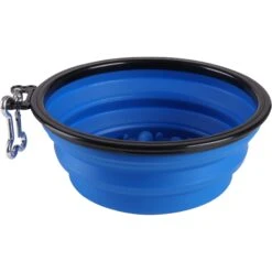 Pounce + Fetch Slow Feeder Collapsible Bowl, Assorted Colors -Blue Buffalo Shop 883374 PT1. AC SS1800 V1686250556