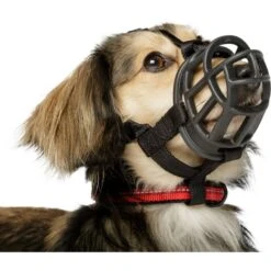 Baskerville Ultra Dog Adjustable Basket Muzzle -Blue Buffalo Shop 89656 PT8. AC SS1800 V1558015207
