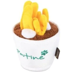 P.L.A.Y. Pet Lifestyle And You P.L.A.Y. X Earth Rated Poutine Plush Squeaky Dog Toy -Blue Buffalo Shop 896782 PT1. AC SS1800 V1689800851