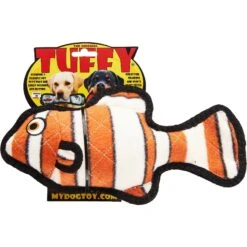 Tuffy's Ocean Creatures Fish Squeaky Plush Dog Toy 13 Tuffy's Ocean Creatures Fish Squeaky Plush Dog Toy -Blue Buffalo Shop 90151 PT4. AC SS1800 V1589561157