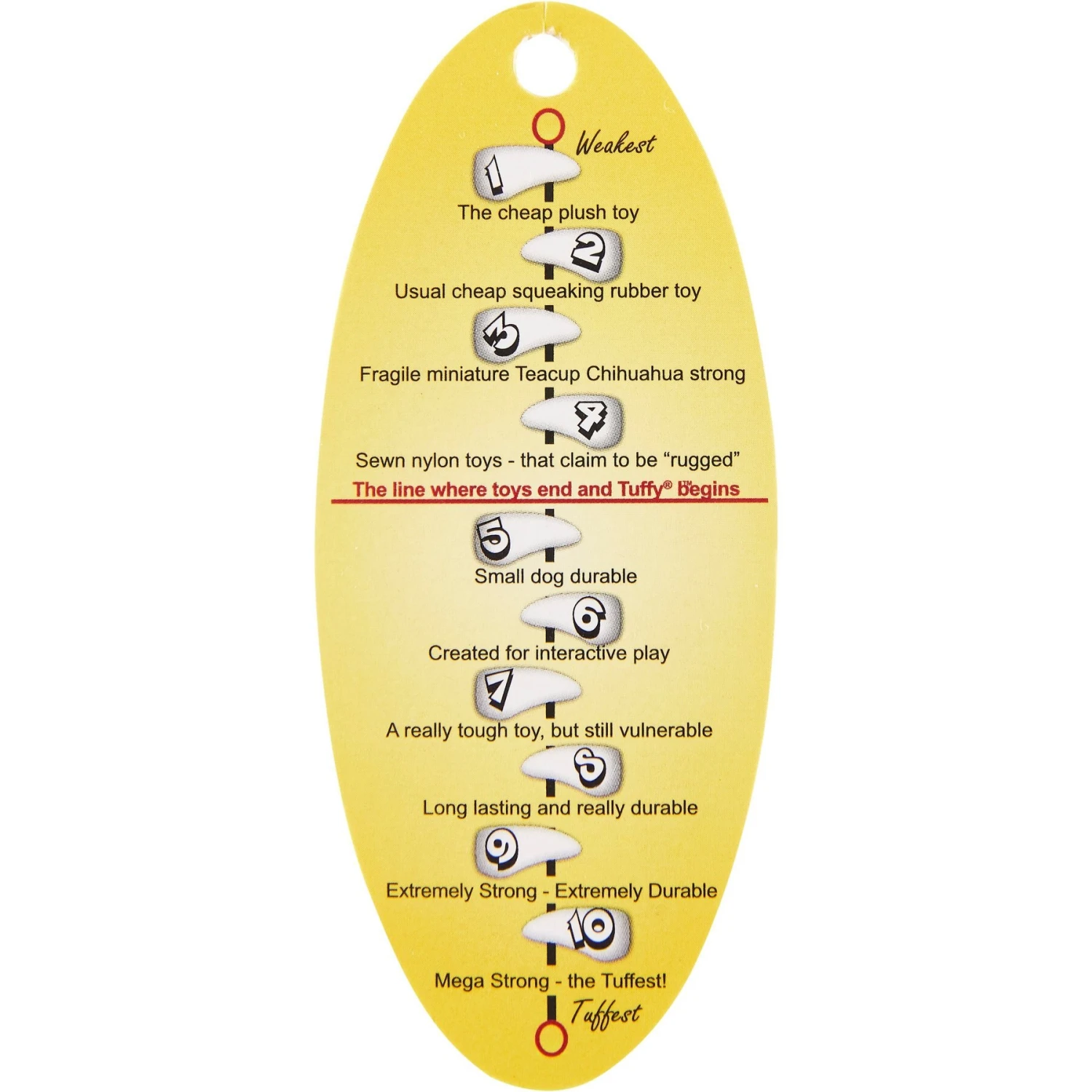 Tuffy's Ocean Creatures Fish Squeaky Plush Dog Toy 9 Tuffy's Ocean Creatures Fish Squeaky Plush Dog Toy - Image 7