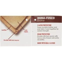 Ethical Pet Dura-Fused Leather Squirrel Dog Toy 8 Ethical Pet Dura-Fused Leather Squirrel Dog Toy -Blue Buffalo Shop 90212 PT3. AC SS1800 V1527093431