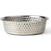 PetRageous Designs Crete Hammered Stainless Steel Dog & Cat Bowl -Blue Buffalo Shop 902294 MAIN. AC SS1800 V1689950055