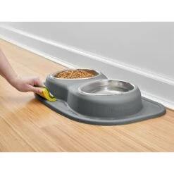 WeatherTech Double Low Stainless Steel Cat & Dog Pet Feeding System -Blue Buffalo Shop 904550 PT3. AC SS1800 V1695576269