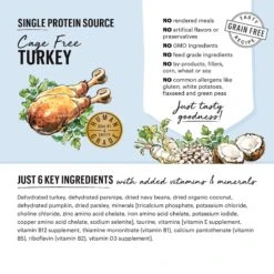 The Honest Kitchen Limited Ingredient Diet Turkey Recipe Grain-Free Dehydrated Dog Food -Blue Buffalo Shop 90624 PT2. AC SS1800 V1649750782