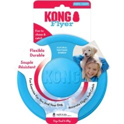 KONG Puppy Flyer Dog Toy, Color Varies -Blue Buffalo Shop 91241 PT8. AC SS1800 V1534455496