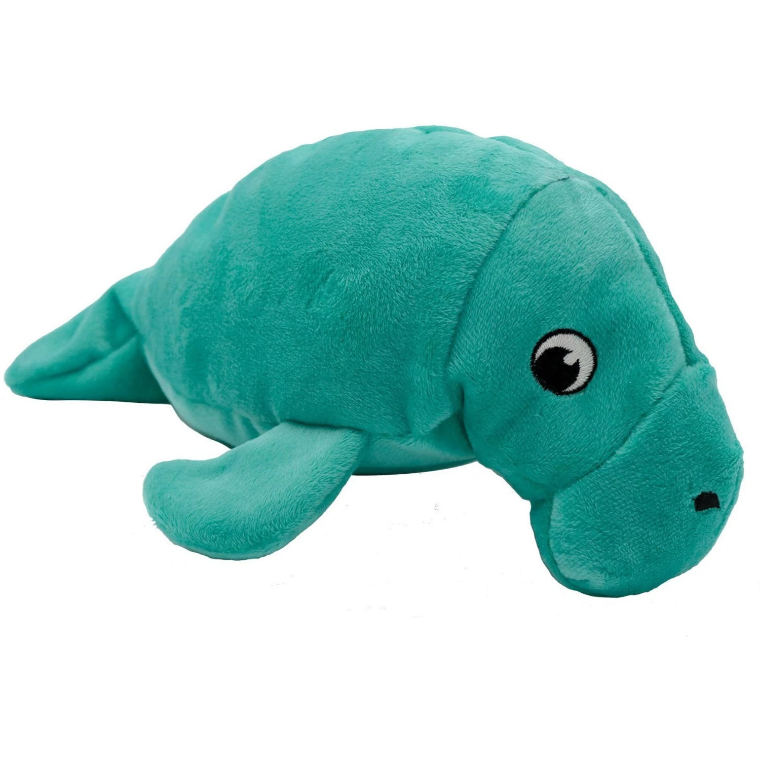 Snuggle Puppy Tender-Tuffs Big Shots Manatee Squeaky Dog Plush Toy, Green, Large 3 Snuggle Puppy Tender-Tuffs Big Shots Manatee Squeaky Dog Plush Toy, Green, Large