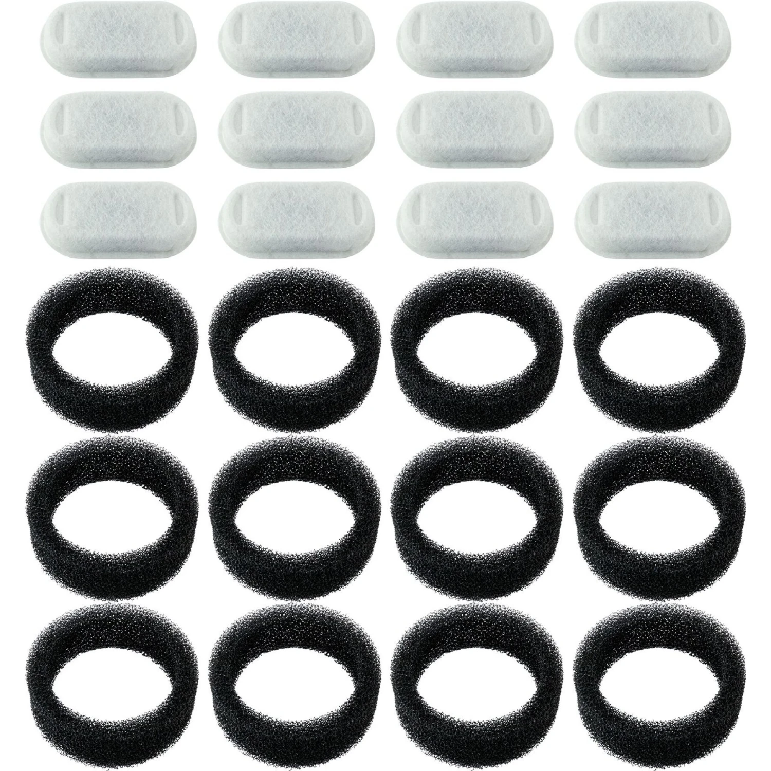 Petlibro Stainless Steel Dog & Cat Water Fountain, 2-L & Pet Standard PETLIBRO Model PLWF003 Stainless Steel Pet Water Fountain Replacement Filter & Replacement Pre-Filter Sponges, 67-oz, 12-pack 9 Petlibro Stainless Steel Dog & Cat Water Fountain, 2-L & Pet Standard PETLIBRO Model PLWF003 Stainless Steel Pet Water Fountain Replacement Filter & Replacement Pre-Filter Sponges, 67-oz, 12-pack - Image 7