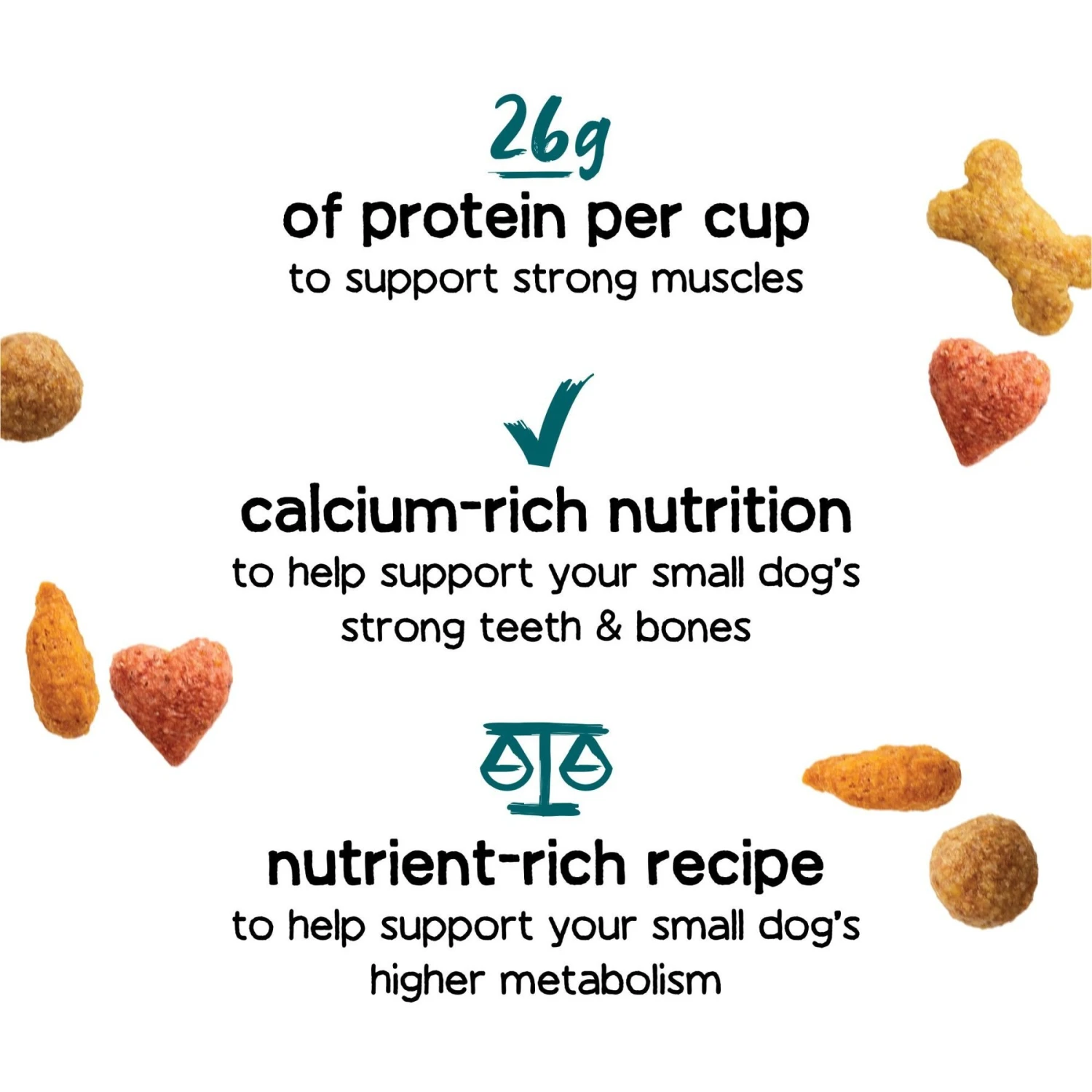 Purina Beneful IncrediBites With Farm-Raised Beef, Small Breed Dry Dog Food, 3.5-lb Bag 5 Purina Beneful IncrediBites With Farm-Raised Beef, Small Breed Dry Dog Food, 3.5-lb Bag - Image 3