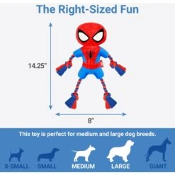 Marvel 's Captain America Plush With Rope Squeaky Dog Toy + 3 Items -Blue Buffalo Shop 929454 PT5. AC SS1800 V1690898855