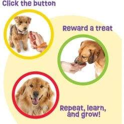 Brightkins Smarty Pooch! Training Clicker Football Dog Toy -Blue Buffalo Shop 930198 PT2. AC SS1800 V1698766048