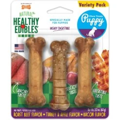 N-Bone Puppy Teething Sticks Chicken Flavor Dog Treats & Nylabone Healthy Edibles Bacon, Roast Beef, & Turkey Puppy Starter Kit Dog Treats 16 N-Bone Puppy Teething Sticks Chicken Flavor Dog Treats & Nylabone Healthy Edibles Bacon, Roast Beef, & Turkey Puppy Starter Kit Dog Treats -Blue Buffalo Shop 933582 PT5. AC SS1800 V1692304490