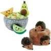Frisco Guacamole Hide & Seek Puzzle Plush Squeaky Dog Toy & ZippyPaws Burrow Squeaky Hide & Seek Plush Dog Toy, Hedgehog Den -Blue Buffalo Shop 933622 MAIN. AC SS1800 V1693327347