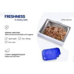 Closer Pets MiBowl + Smart Microchip Automatic Small Dog & Cat Feeder, White, 12-oz -Blue Buffalo Shop 935838 PT4. AC SS1800 V1694620380