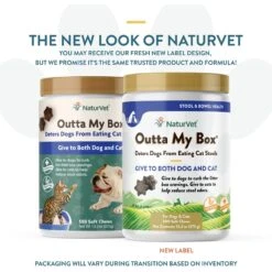 NaturVet Outta My Box Soft Chews Digestive Supplement For Cats & Dogs -Blue Buffalo Shop 93631 PT1. AC SS1800 V1698695757