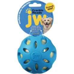 As Seen On TV Wobble Wag Giggle Ball Dog Toy & JW Pet Crackle Heads Ball Dog Toy, Color Varies -Blue Buffalo Shop 947430 PT5. AC SS1800 V1693924196
