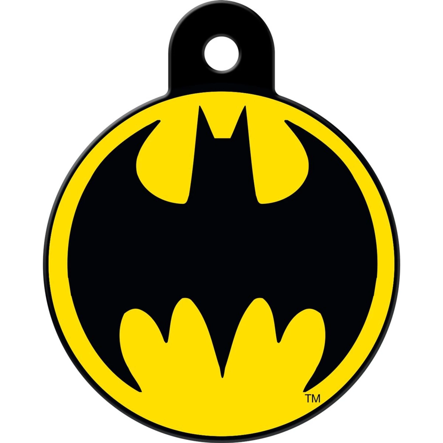 Quick-Tag Batman Circle Dog ID Tag 3 Quick-Tag Batman Circle Dog ID Tag