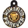 Quick-Tag Marvel Black Panther Wakanda Forever Circle Dog ID Tag -Blue Buffalo Shop 950734 MAIN. AC SS1800 V1696956176