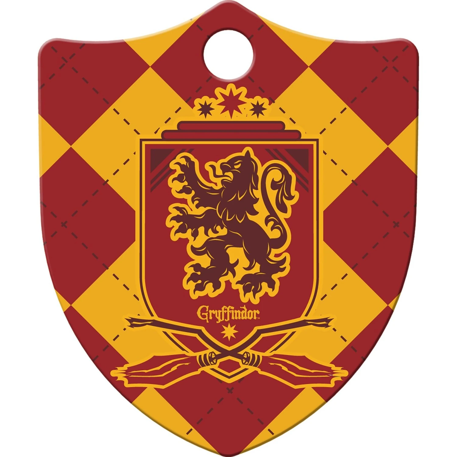 Quick-Tag Harry Potter Gryffindor Crest Dog ID Tag 3 Quick-Tag Harry Potter Gryffindor Crest Dog ID Tag