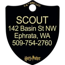 Quick-Tag Harry Potter Hufflepuff Crest Dog ID Tag 5 Quick-Tag Harry Potter Hufflepuff Crest Dog ID Tag -Blue Buffalo Shop 950830 PT1. AC SS1800 V1696956177