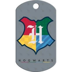 Quick-Tag Harry Potter Hogwarts Crest Dog ID Tag