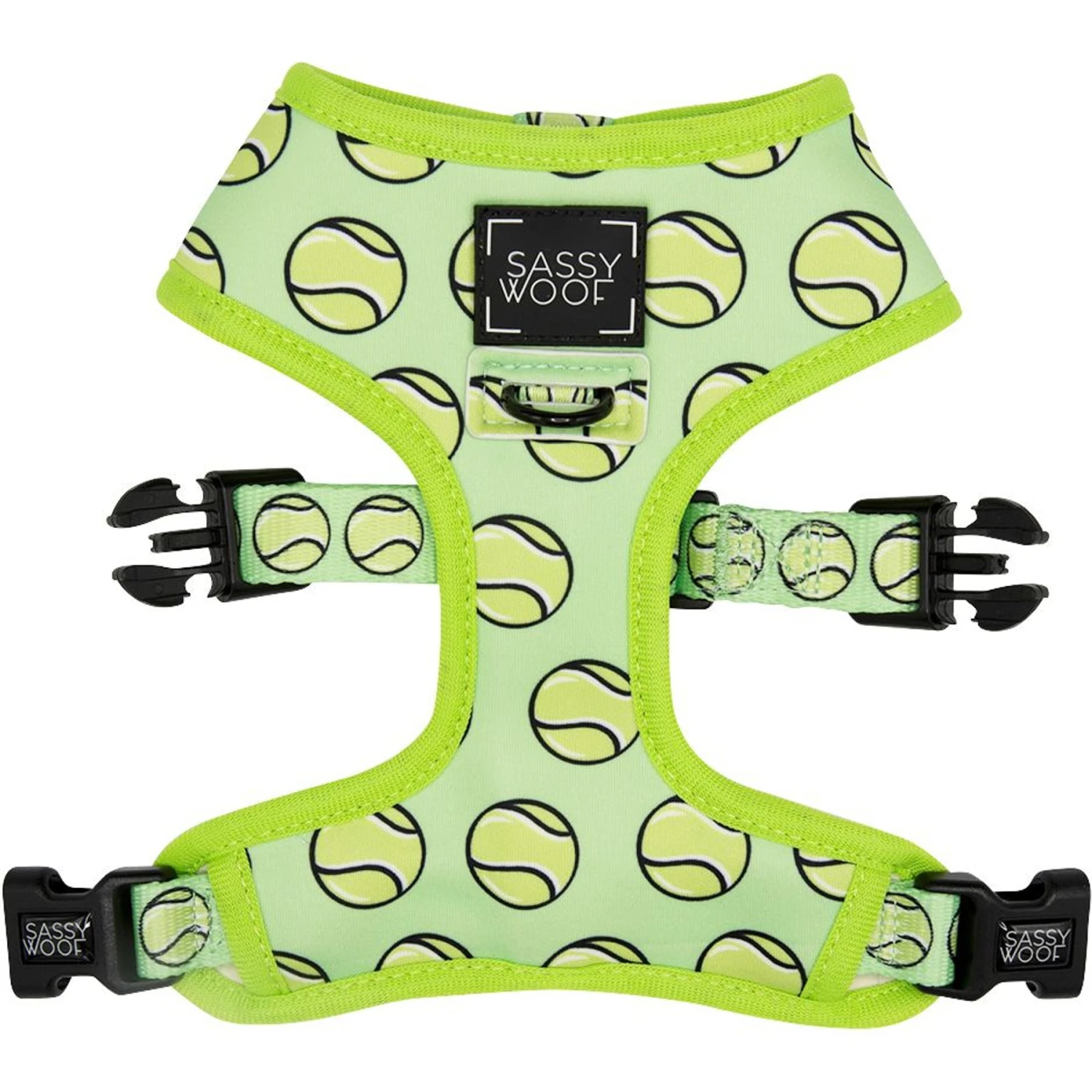 Sassy Woof Reversible Dog Harness, Serving Up Sass, Yellow 3 Sassy Woof Reversible Dog Harness, Serving Up Sass, Yellow