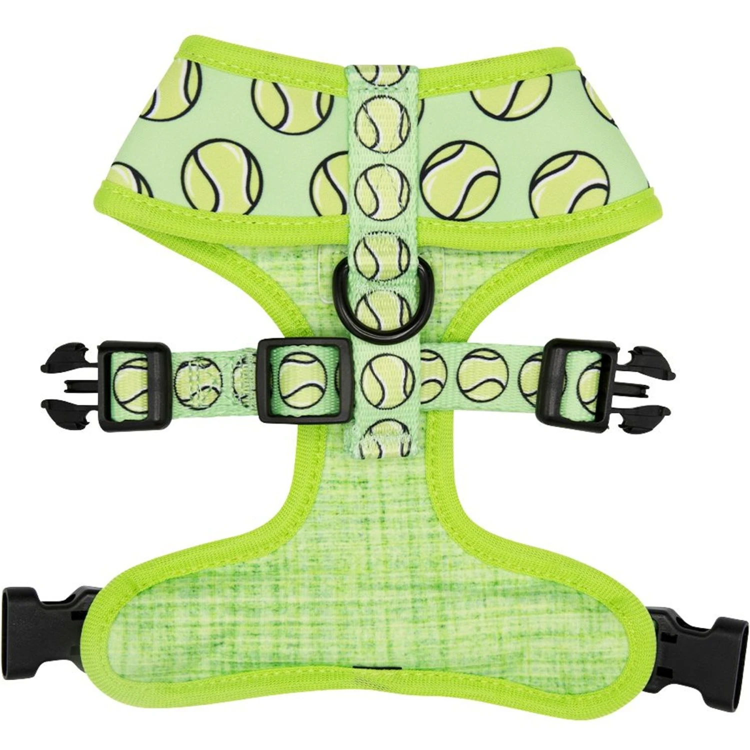 Sassy Woof Reversible Dog Harness, Serving Up Sass, Yellow 4 Sassy Woof Reversible Dog Harness, Serving Up Sass, Yellow - Image 2