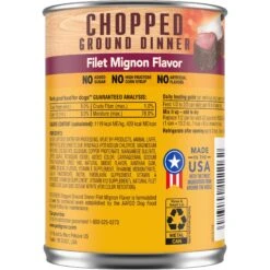 Pedigree Chopped Ground Dinner Filet Mignon Flavor Wet Dog Food, 13.2-oz Can, Case Of 12 12 Pedigree Chopped Ground Dinner Filet Mignon Flavor Wet Dog Food, 13.2-oz Can, Case Of 12 -Blue Buffalo Shop 959030 PT1. AC SS1800 V1695058760