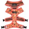 Lucy & Co. The Posy Pink Reversible Dog Harness, Pink