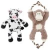 Frisco Monkey Plush With Rope Squeaky Dog Toy & Frisco Cow Plush With Inside Rope Squeaky Dog Toy 2 Frisco Monkey Plush With Rope Squeaky Dog Toy & Frisco Cow Plush With Inside Rope Squeaky Dog Toy -Blue Buffalo Shop 961998 MAIN. AC SS1800 V1694784009