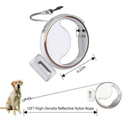 Shele Retractable Anti-Slip Handle & LED Light Nylon Telescopic Luminous Dog Leash, White, 10-ft Long, .4-in W 12 Shele Retractable Anti-Slip Handle & LED Light Nylon Telescopic Luminous Dog Leash, White, 10-ft Long, .4-in W -Blue Buffalo Shop 963966 PT2. AC SS1800 V1696263302