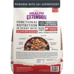 Health Extension Beef Recipe Non-GMO Air-Dried Dog Food, 2-lb Bag -Blue Buffalo Shop 972246 PT1. AC SS1800 V1698169665