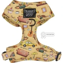 Sassy Woof Friends Dog Harness, Yellow