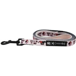 Sassy Woof Harley Quinn Dog Leash, Pink, 5-ft Long, 4/5-in Wide -Blue Buffalo Shop 980886 PT1. AC SS1800 V1698344724