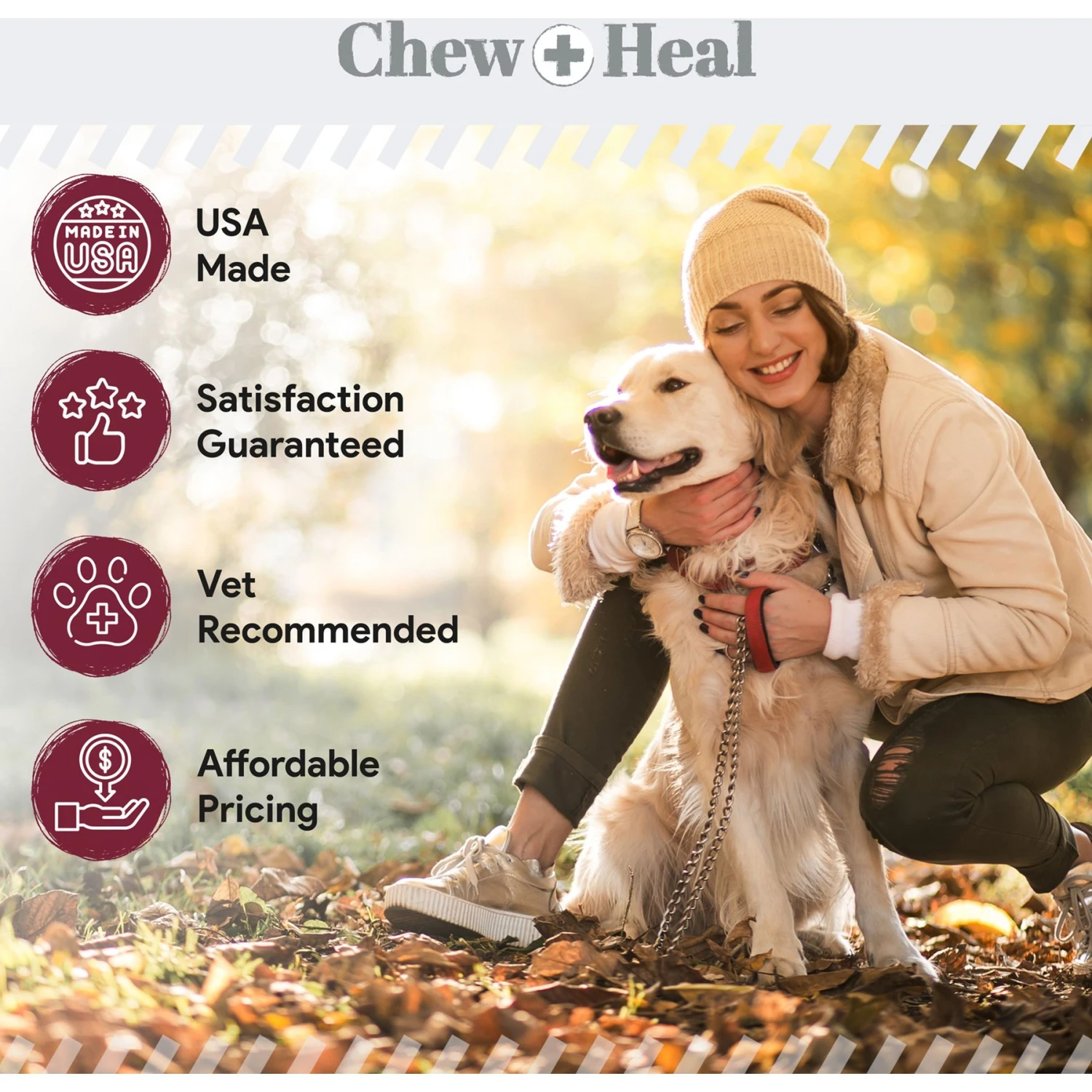 Chew + Heal Flea & Tick Support Soft Chew Supplement For Dogs, 180 Count 10 Chew + Heal Flea & Tick Support Soft Chew Supplement For Dogs, 180 Count - Image 8