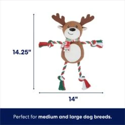 Frisco Holiday Reindeer Plush With Rope Squeaky Dog Toy & Frisco Holiday Lights Plush With Rope Squeaky Dog Toy 12 Frisco Holiday Reindeer Plush With Rope Squeaky Dog Toy & Frisco Holiday Lights Plush With Rope Squeaky Dog Toy -Blue Buffalo Shop 986134 PT2. AC SS1800 V1698346274