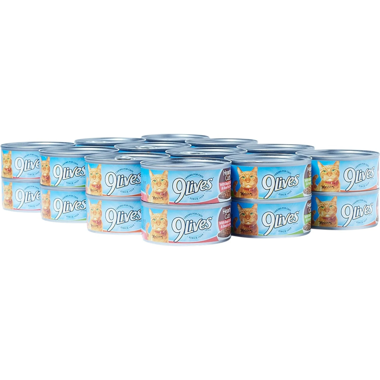 9 Lives Poultry & Beef Favorites Variety Pack Canned Cat Food 7 9 Lives Poultry & Beef Favorites Variety Pack Canned Cat Food - Image 5