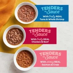 Meow Mix Classic Favorites Tenders In Sauce Variety Pack Wet Cat Food 13 Meow Mix Classic Favorites Tenders In Sauce Variety Pack Wet Cat Food -Blue Buffalo Shop 100332 PT2. AC SS1800 V1674768247