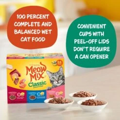 Meow Mix Classic Favorites Tenders In Sauce Variety Pack Wet Cat Food 14 Meow Mix Classic Favorites Tenders In Sauce Variety Pack Wet Cat Food -Blue Buffalo Shop 100332 PT3. AC SS1800 V1674768248