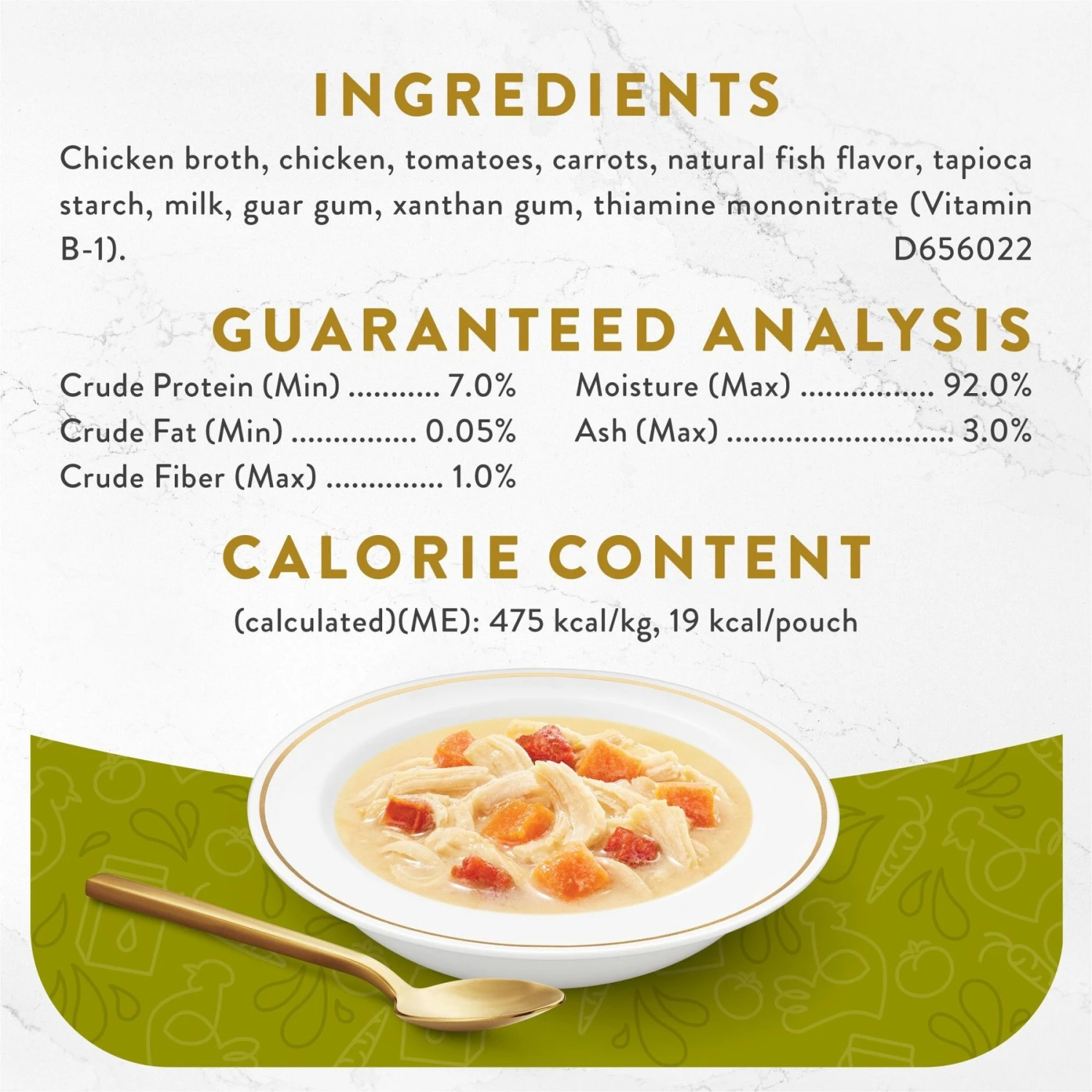 Fancy Feast Creamy Broths With Chicken & Vegetables Supplemental Wet Cat Food Pouches 7 Fancy Feast Creamy Broths With Chicken & Vegetables Supplemental Wet Cat Food Pouches - Image 5