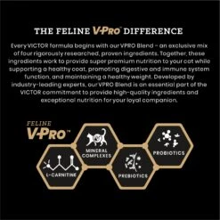 VICTOR Mers Feline Dry Cat Food -Blue Buffalo Shop 101791 PT3. AC SS1800 V1677691028