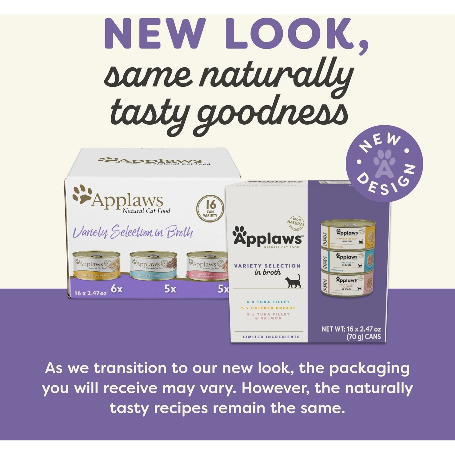 Applaws Variety Selection In Broth Variety Pack Grain-Free Wet Cat Food 4 Applaws Variety Selection In Broth Variety Pack Grain-Free Wet Cat Food - Image 2