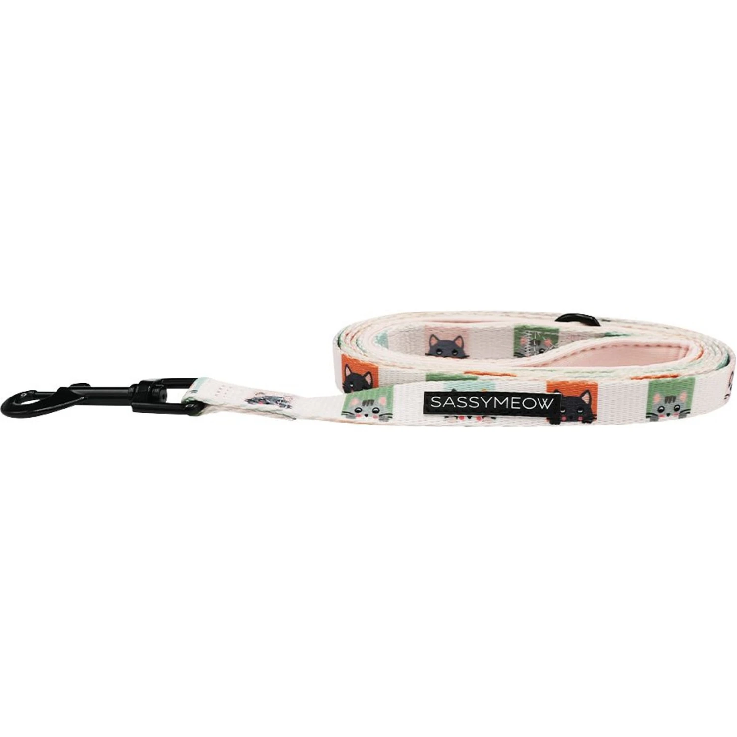Sassy Woof Smitten Kittens Cat Leash, 6-ft Long 4 Sassy Woof Smitten Kittens Cat Leash, 6-ft Long - Image 2